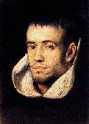 El Greco Portrait of Dominican Spain oil painting artist